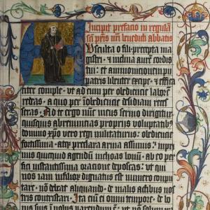 Ausschnitt aus Abbildung 1 des Beitrags, zeigt: Herzog August Bibliothek Wolfenbüttel: Cod. Guelf. 95 Helmst., fol. 129r (rechts) CC BY-SA 3.0.